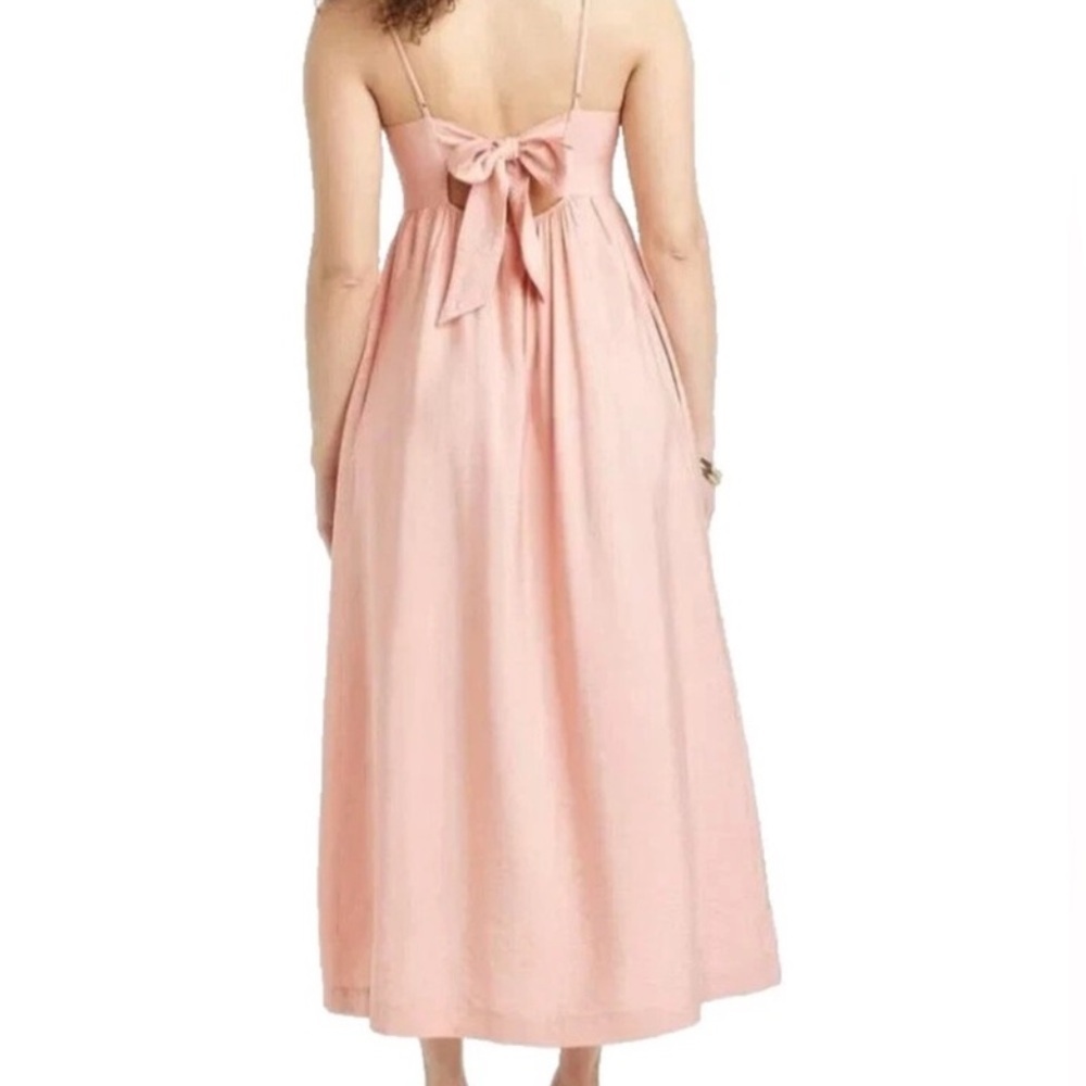 NWT A New Day Women's Midi Bow Back Dress Size: 3X Plus sized